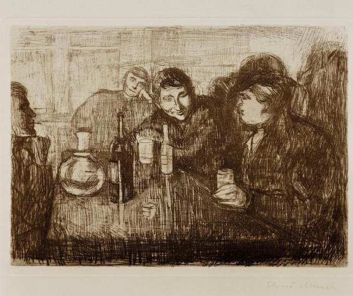 Kristiana Bohemiens I a Edvard Munch