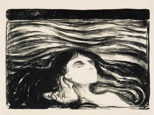 Meer der Liebe / On the Waves of Love a Edvard Munch