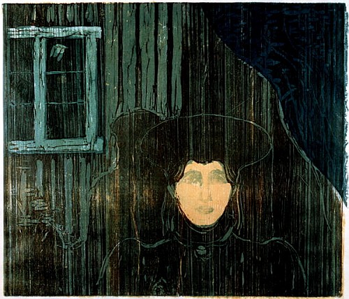 Moonshine  a Edvard Munch