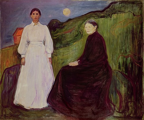 Mother and Daughter a Edvard Munch