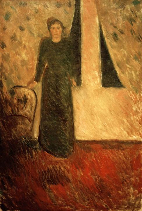 Portrait Mrs Alexandra Thaulow a Edvard Munch