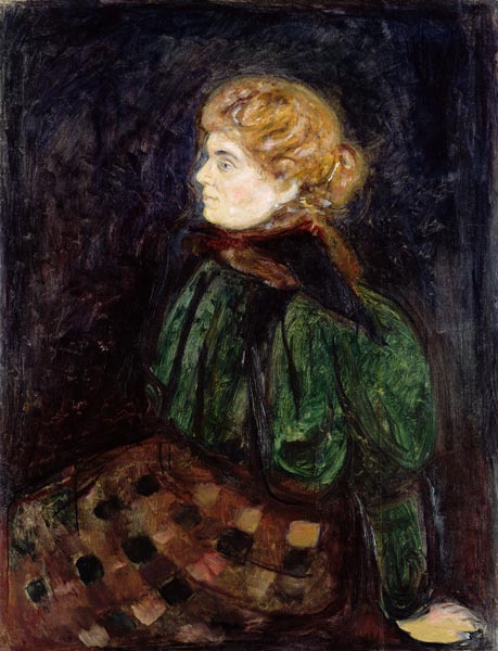 Portrait of Frau Maximilian Harden  a Edvard Munch