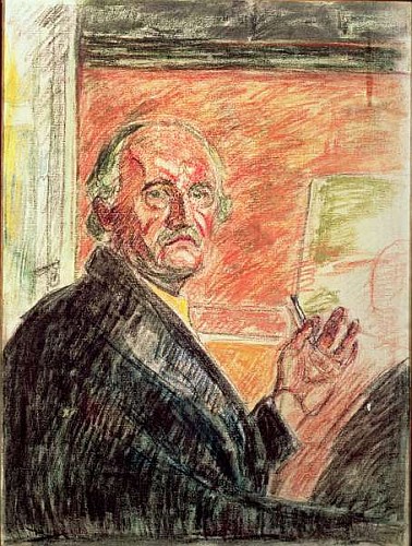 Self Portrait  a Edvard Munch