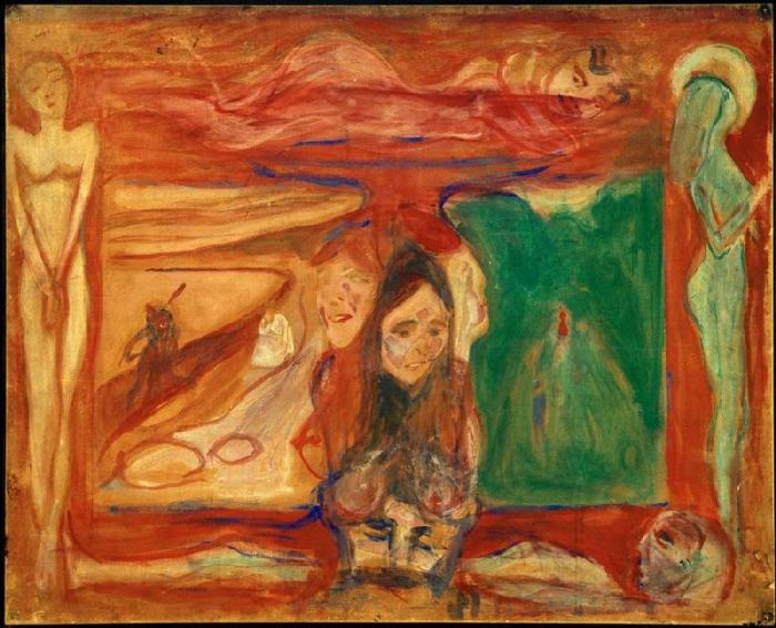 Symbolic Study a Edvard Munch