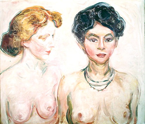 Two Girls  a Edvard Munch
