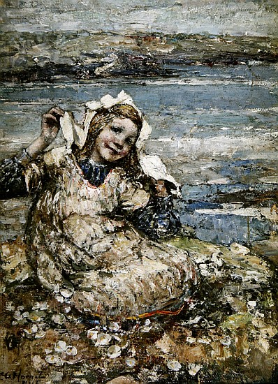 By the Seaside a Edward Atkinson Hornel