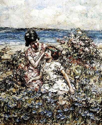The May Queen a Edward Atkinson Hornel