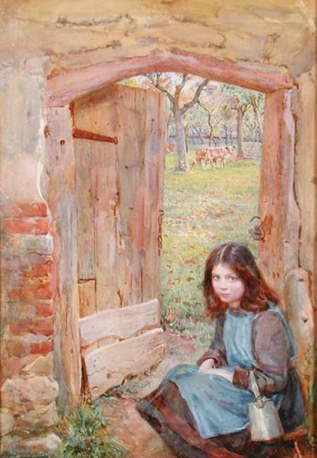 At the Orchard Gate a Edward Clegg Wilkinson