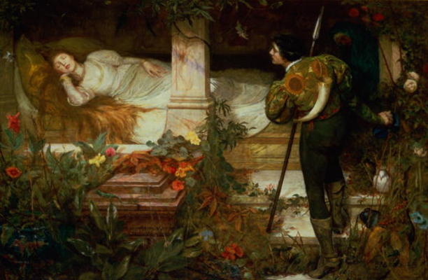 Sleeping Beauty a Edward Frederick Brewtnall