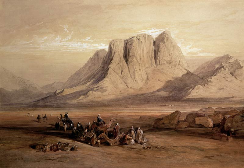 Mount Sinai a Edward Lear