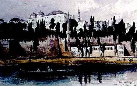 Constantinople a Edward Lear