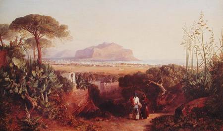 Palermo, Sicily a Edward Lear
