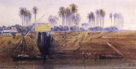 Sakkia, near Ibreem a Edward Lear