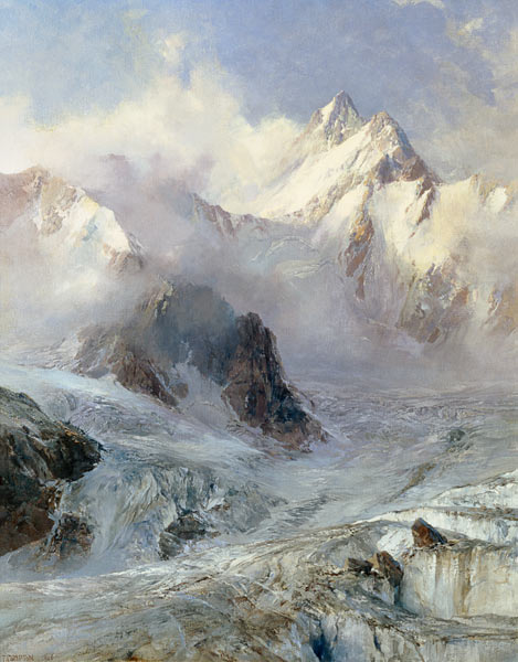 The Alps a Edward Theodore Compton