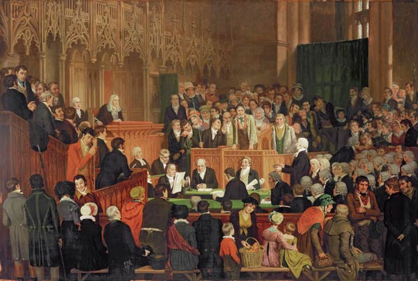 The Trial of the Warranty of a Horse in the County Court of Lancaster Castle a Edward Villiers Rippingille