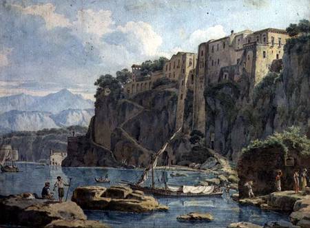 Amalfi a Edward William Cooke
