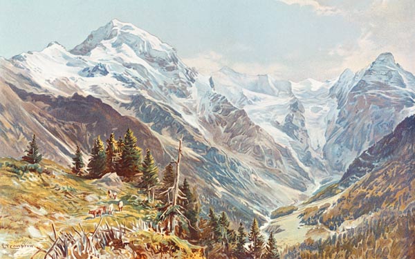 Ortler (Alto Adige) a Edward Thomas Compton
