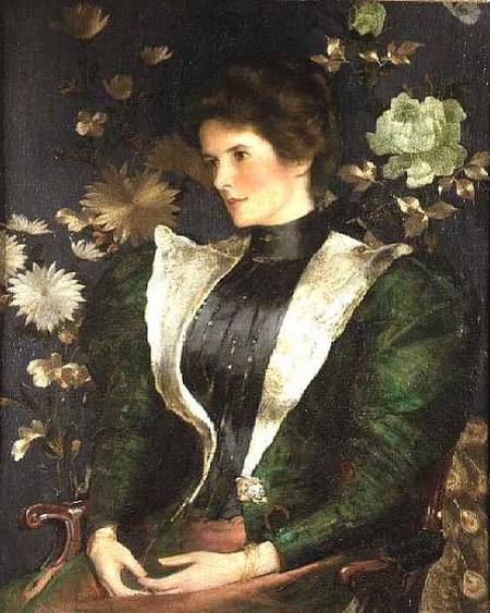 Portrait of Lady Sutherland a Edwin Arthur Ward