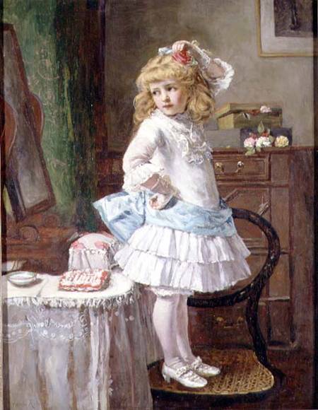 The New Party Frock a Edwin Thomas Roberts