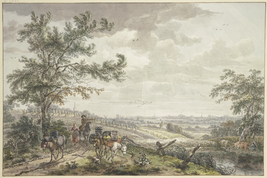 Landschaft bei Hilversum a Egbert van Drielst