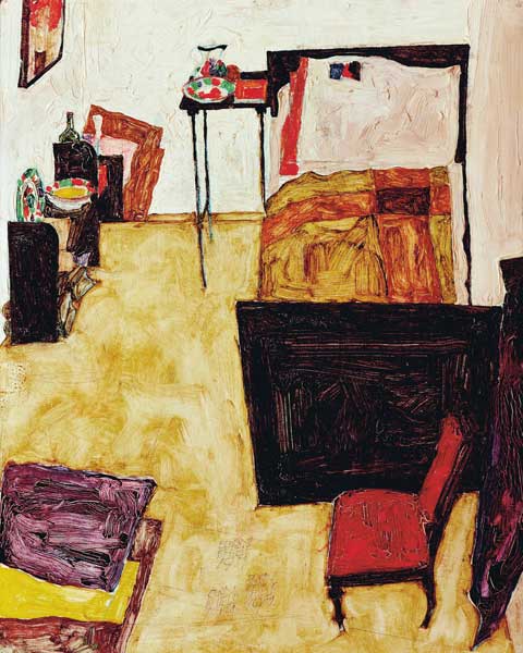 Mein Wohnzimmer a Egon Schiele