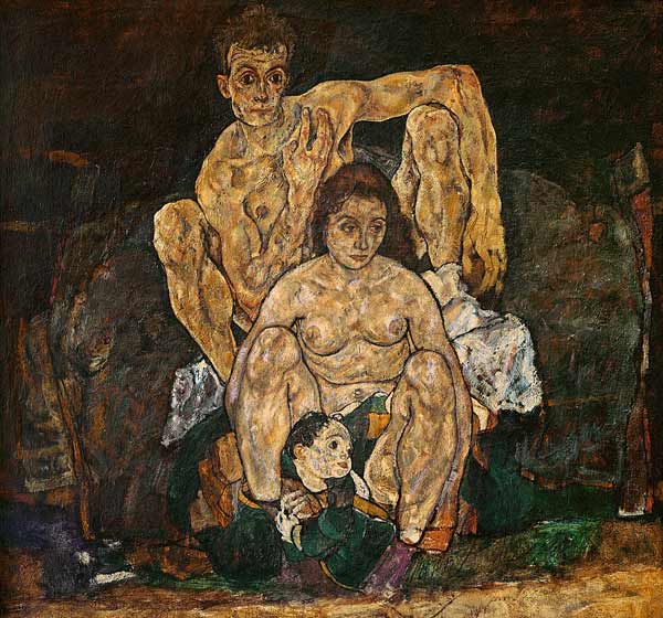The Artist's Family a Egon Schiele