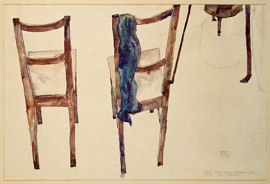 Art Cannot be Modern: Art is Eternal a Egon Schiele