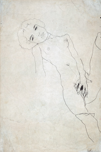 Nude a Egon Schiele