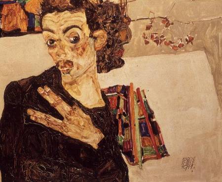 Self Portrait a Egon Schiele