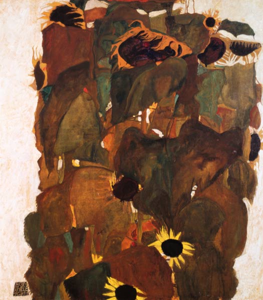 Sunflowers II, 1911 a Egon Schiele