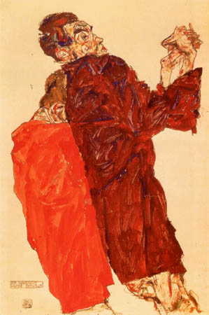 The truth was revealed a Egon Schiele
