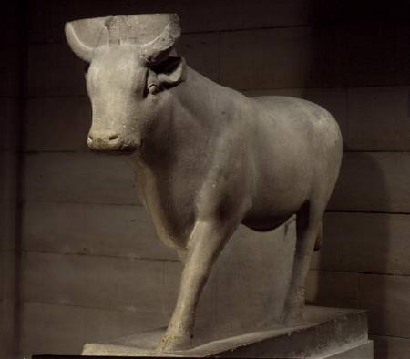 The Apis Bull, from the Serapeum, Memphis a Egizi