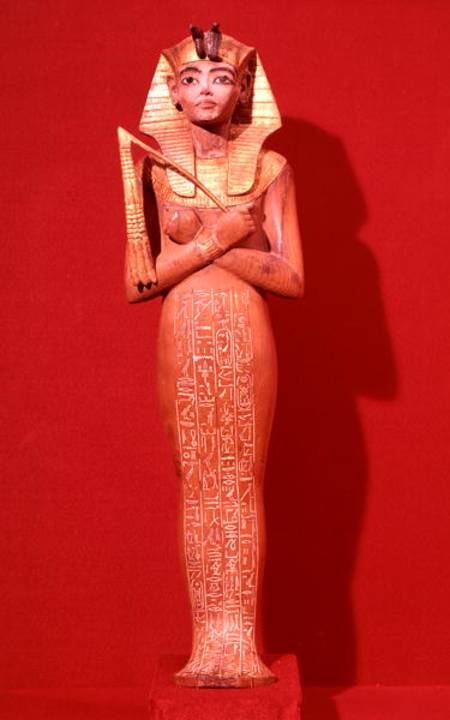 Shabti figure of the king from the Tomb of Tutankhamun (c.1370-1352 BC) New Kingdom a Egizi