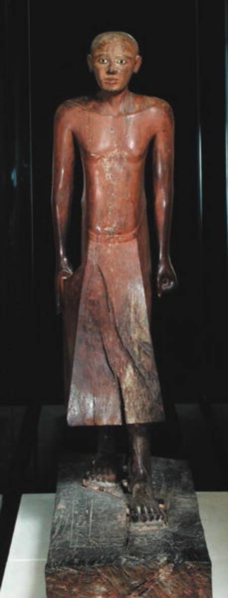 Statuette of Nakhti, chancellor during the reign of Sesostris I (c.1956-c.1911 BC) from Assiut, Midd a Egizi