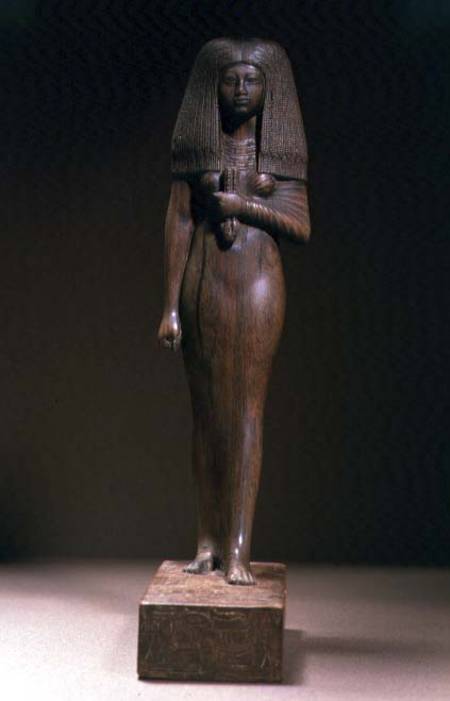 Statuette of the Tuya, head of the harem of Min, New Kingdom a Egizi