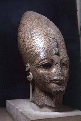 Head of Amenophis III, from Thebes, New Kingdom