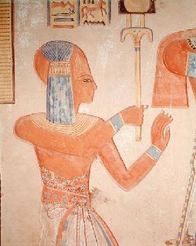 Portrait of the dead prince, from the Tomb of Amen-Her-Khepshef, Ramesside Period