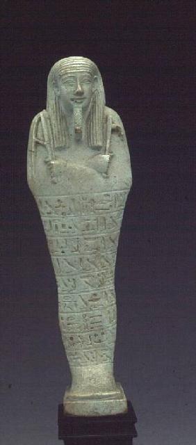 Shabti figure of Imhotep born of Bastetirdis