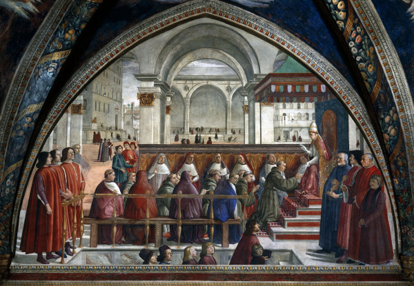 St.Francis bef.Honorius III a  (alias Domenico Tommaso Bigordi) Ghirlandaio Domenico