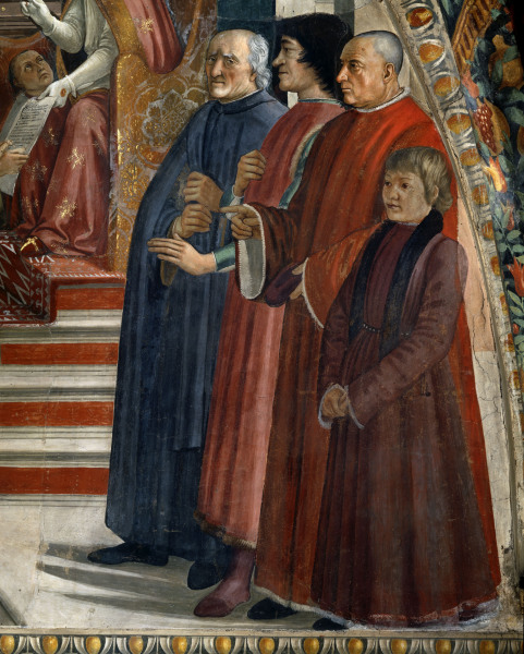 Lorenzo Medici a.o. a  (alias Domenico Tommaso Bigordi) Ghirlandaio Domenico