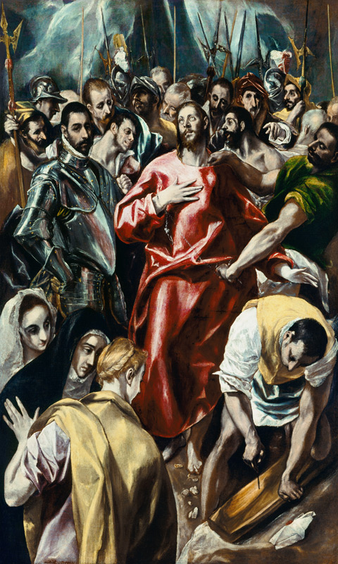 Entkleidung Christi a El Greco (alias Dominikos Theotokopulos)