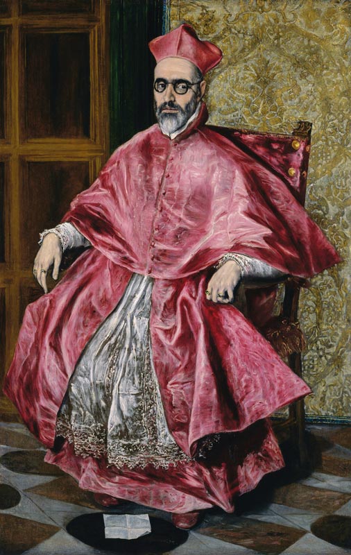 Grand Inquisitioner de Guevara a El Greco (alias Dominikos Theotokopulos)