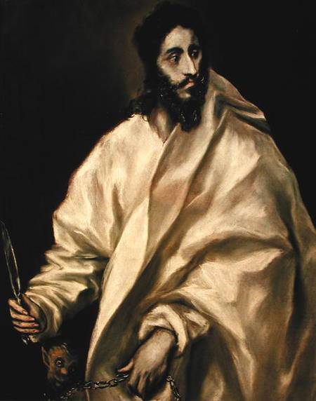 St. Bartholomew a El Greco (alias Dominikos Theotokopulos)