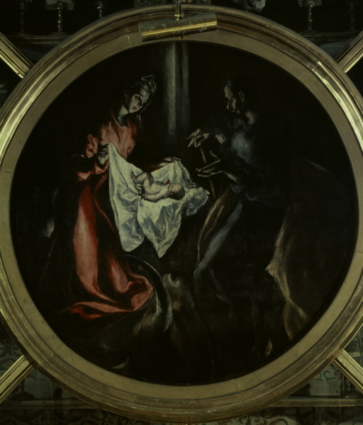 Birth of Christ a El Greco (alias Dominikos Theotokopulos)