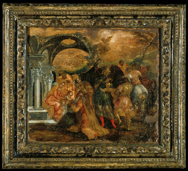 The Adoration of the Magi a El Greco (alias Dominikos Theotokopulos)