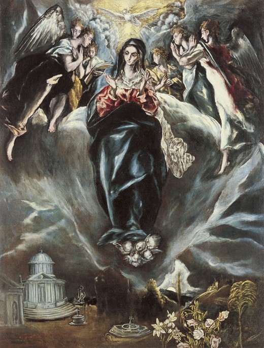 The Immaculate Conception a El Greco (alias Dominikos Theotokopulos)