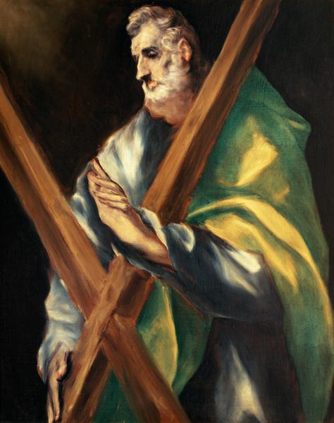 Saint Andrew a El Greco (alias Dominikos Theotokopulos)