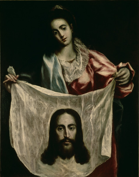 St. Veronica a El Greco (alias Dominikos Theotokopulos)