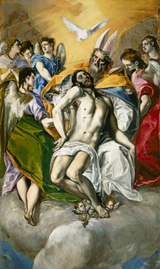 Hallow Trinity a El Greco (alias Dominikos Theotokopulos)