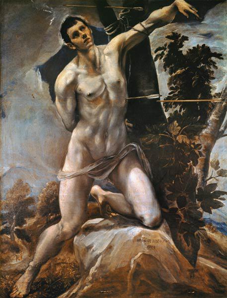 El Greco / St Sebastian / Painting